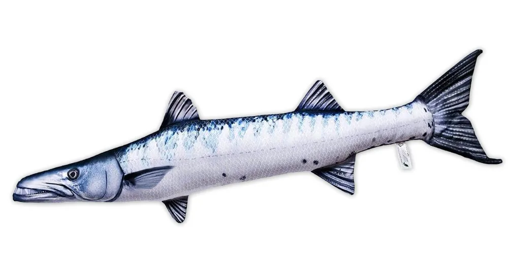 Fischkissen Kuscheltier Barracuda 110cm-