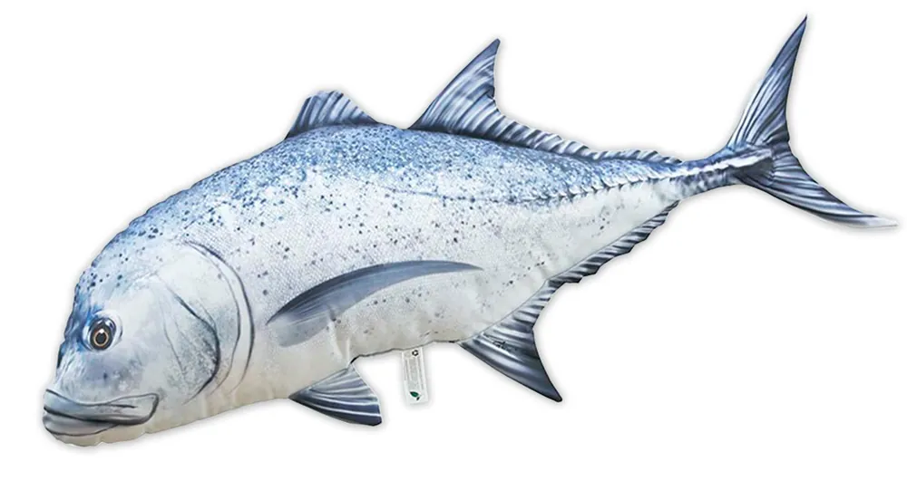 Fischkissen Kuscheltier Giant Trevally 100cm-
