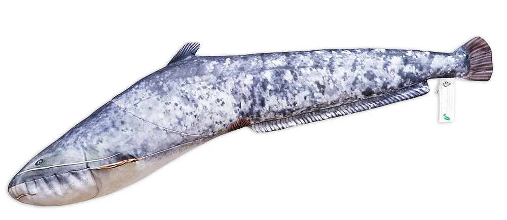 Fischkissen Kuscheltier Wels 62cm-