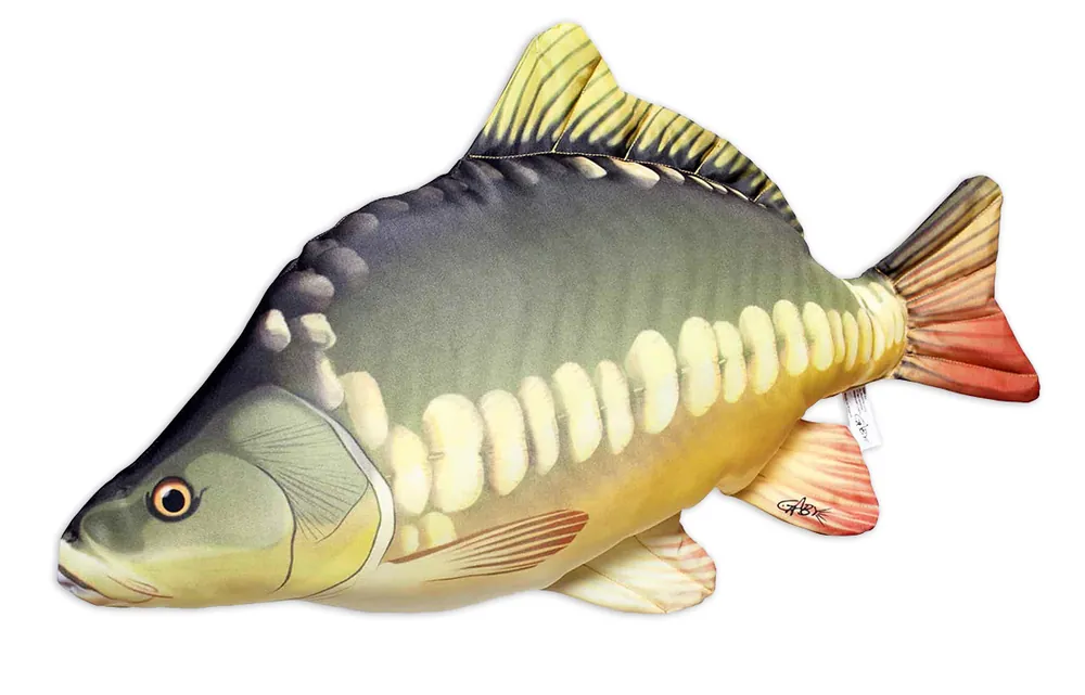 Fischkissen Kuscheltier Spiegelkarpfen 61cm-