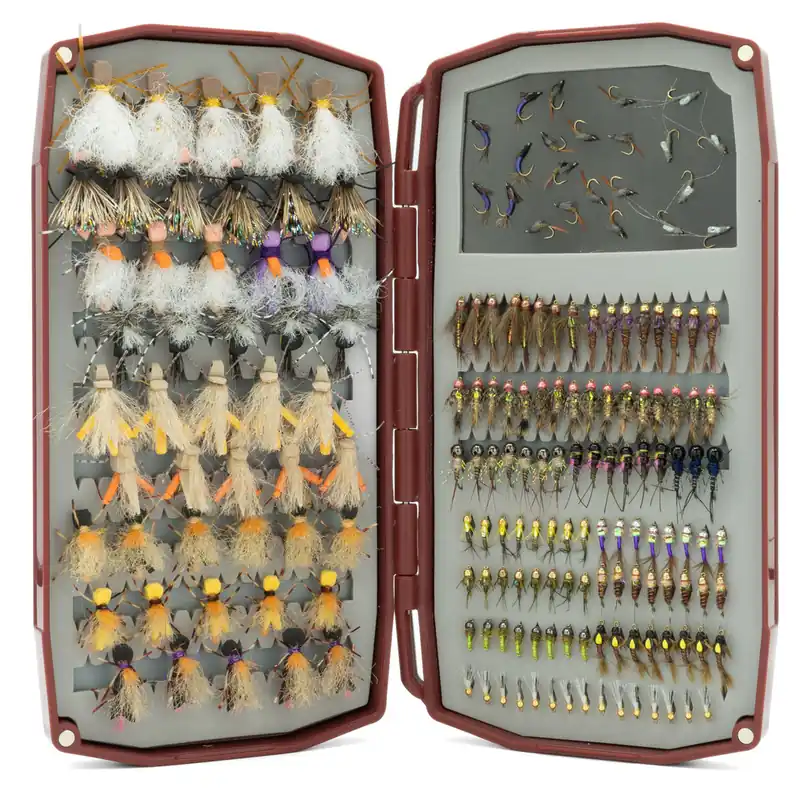 Umpqua UPG Silicone Weekender Large Claret Fliegenbox-