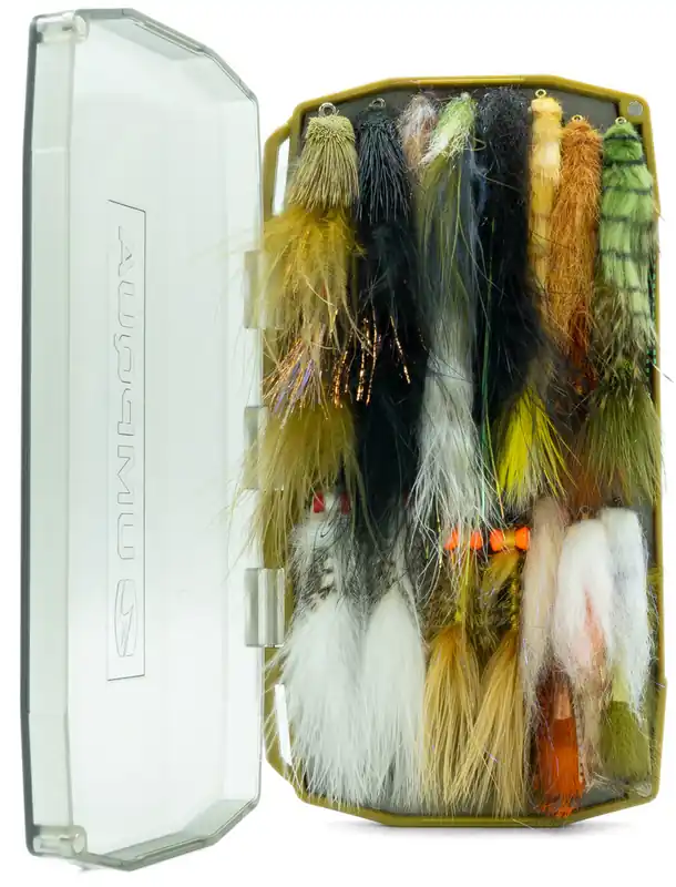 Umpqua UPG Foam Streamer Large Olive Fliegenbox-