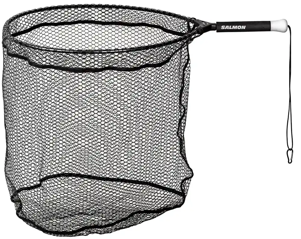 Traper Salmon & Pike Landing Net Silicone Coated Kescher mit Schonnetz-