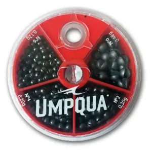 Umpqua 4-way Split Shot Assortment Klemmblei-
