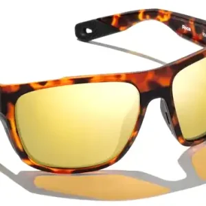 Bajio Polarisationsbrille Las Rocas - Brown Tort Matte (Yellow Glass)-