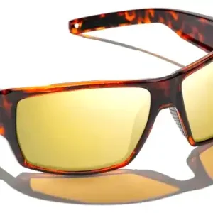 Bajio Polarisationsbrille Vega - Dark Tort Matte (Yellow Mirror Glass)-