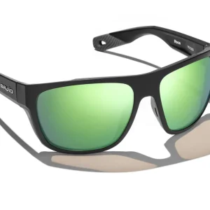 Bajio Bifocal Polarisations- und Vergrößerungsbrille Las Rocas - Black Matte (Green Mirror Glass)- + 1,50