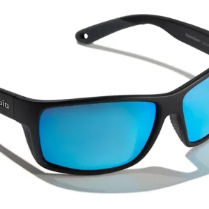 Bajio Bifocal Polarisations- und Vergrößerungsbrille Bales Beach - Black Matte (Blue Mirror Glass)- + 1,50
