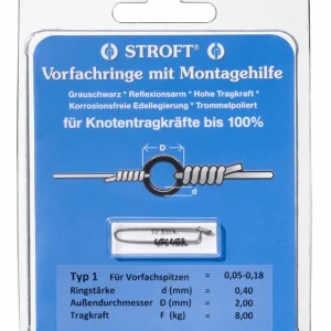 Stroft Vorfachringe mit Montagehilfe- 1