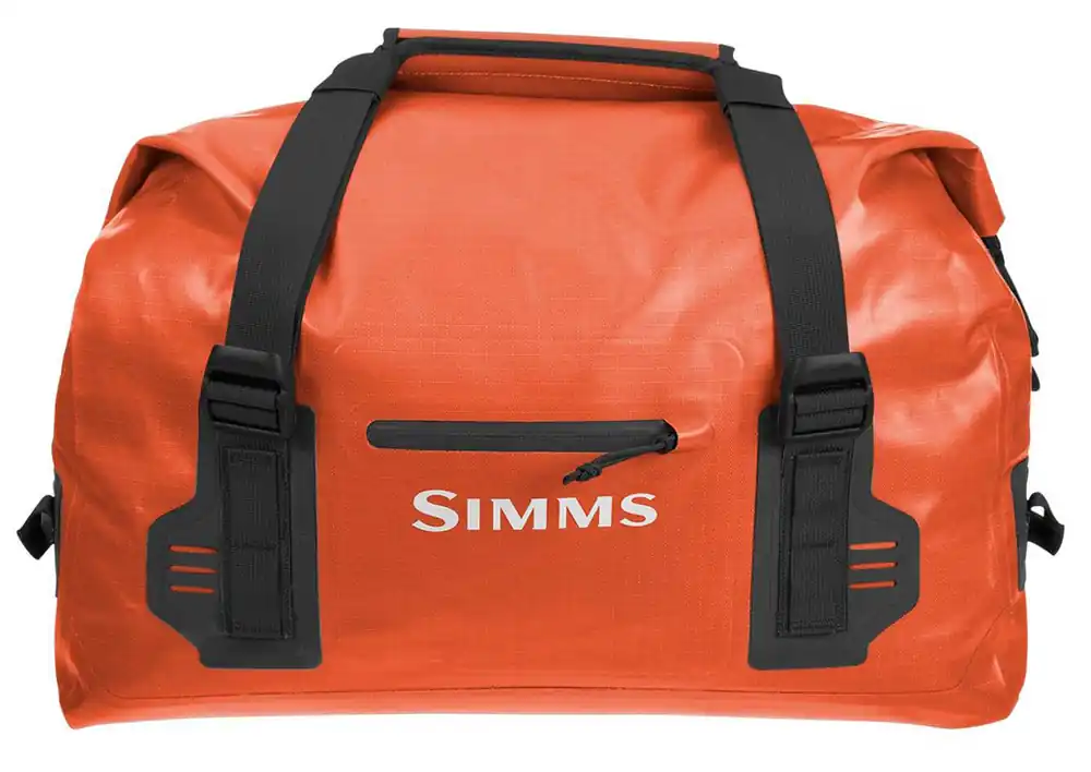 Simms Dry Creek Duffel Small 60l simms orange-