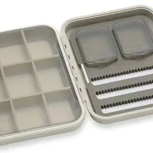 C&F Design CF-1303DD+ Dry Dropper Fly Case Small Fliegendose off-white-