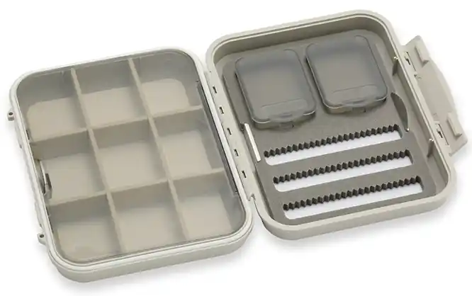 C&F Design CF-1303DD+ Dry Dropper Fly Case Small Fliegendose off-white-