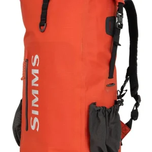 Simms Dry Creek Rolltop Backpack Rucksack simms orange-