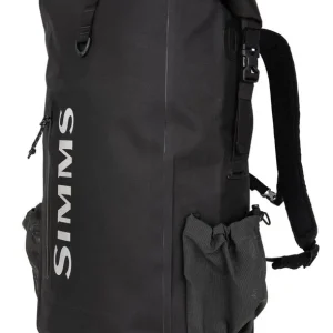 Simms Dry Creek Rolltop Backpack Rucksack black-