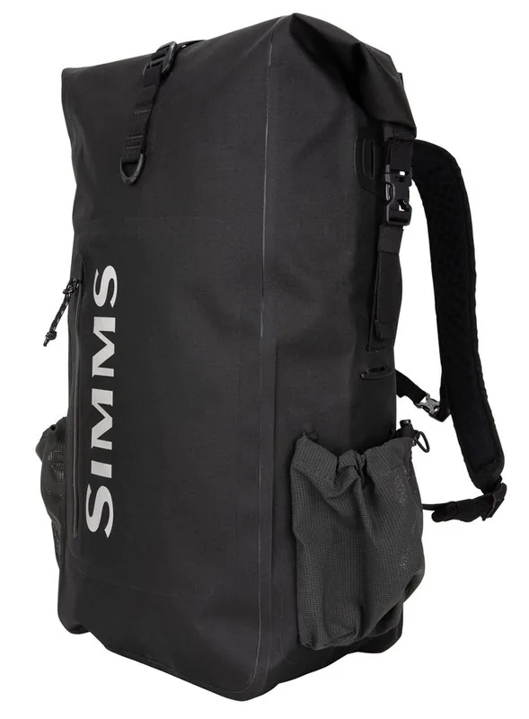 Simms Dry Creek Rolltop Backpack Rucksack black-