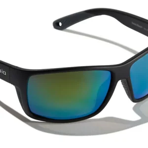Bajio Polarisationsbrille Bales Beach - Black Matte (Green Mirror Glass)-