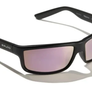 Bajio Polarisationsbrille Nippers - Black Matte (Rose Mirror PC)-