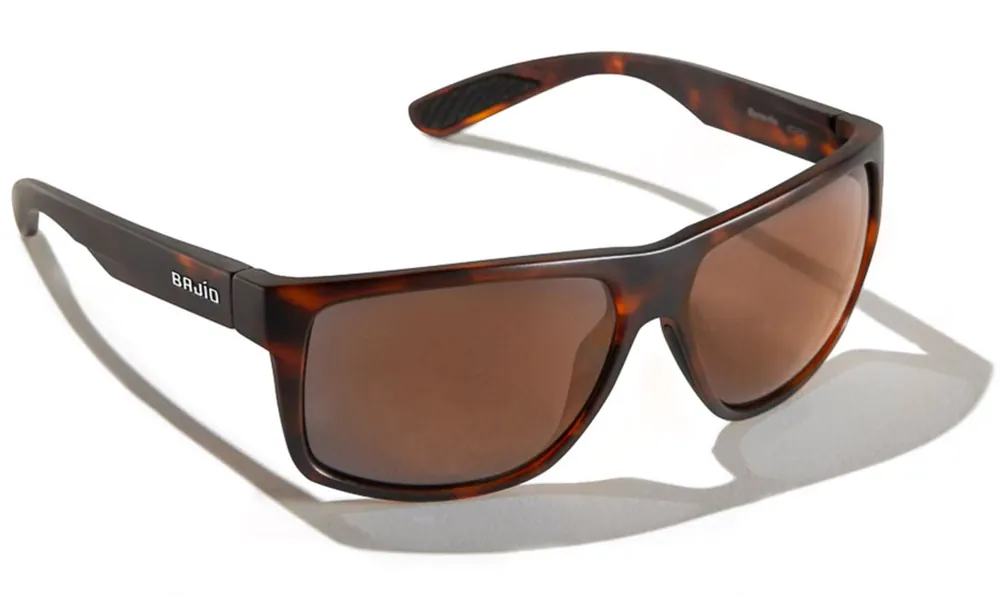 Bajio Polarisationsbrille Boneville - Dark Tort Matte (Copper PC)-