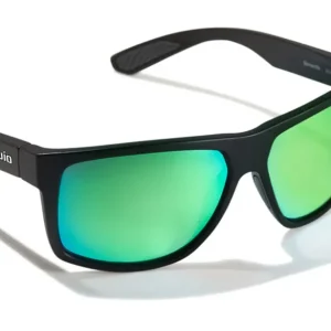 Bajio Polarisationsbrille Boneville - Black Matte (Green Mirror PC)-