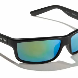 Bajio Polarisationsbrille Nippers - Black Matte (Green Mirror PC)-