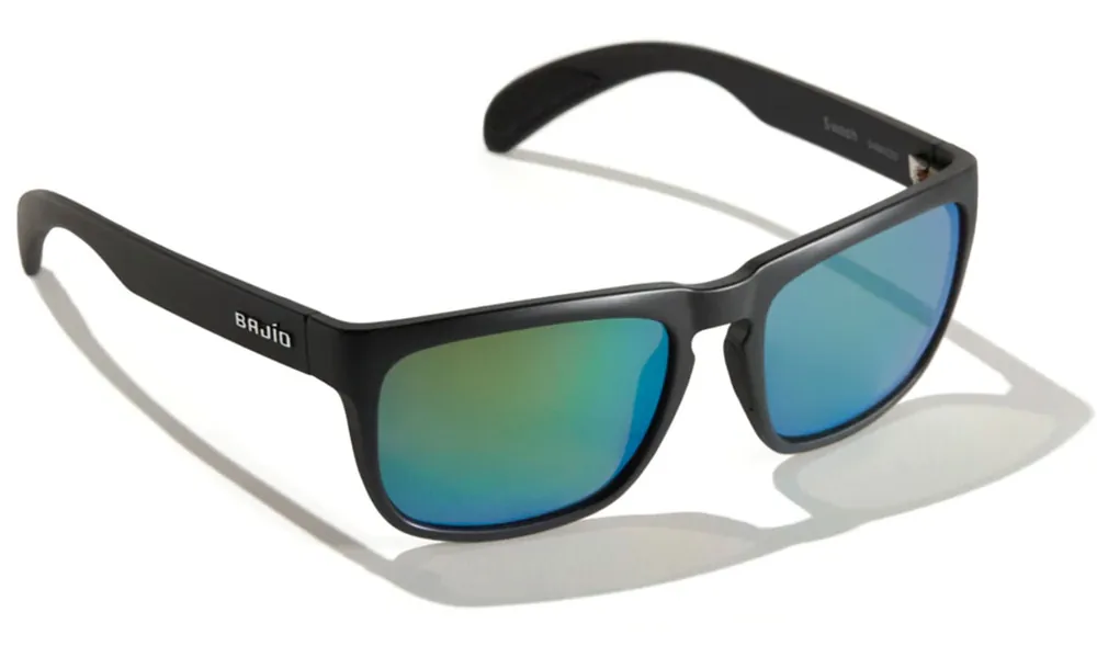 Bajio Polarisationsbrille Swash - Black Matte (Green Mirror PC)-