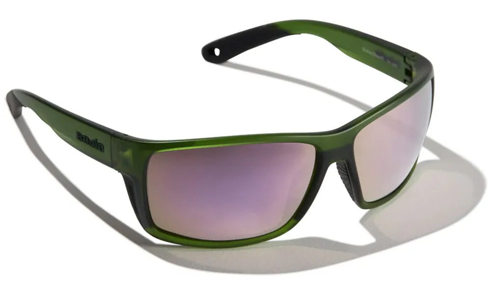 Bajio Polarisationsbrille Bales Beach - Green Cerveza Matte (Rose Mirror Glass)-
