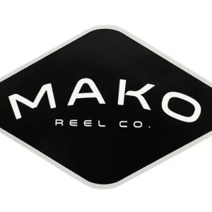 Mako Reel Co. Vinyl Decals Sticker-                                                                                                                                                                                                                        6" (15 cm)