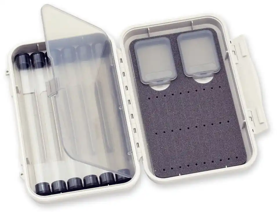 C&F Design Tube Fly Case Medium 6-Tubes Tubenfliegenbox-