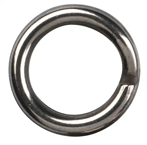 Gamakatsu Sprengringe Stainless Hyper Split Ring Black Nickel- 1 - 5 kg