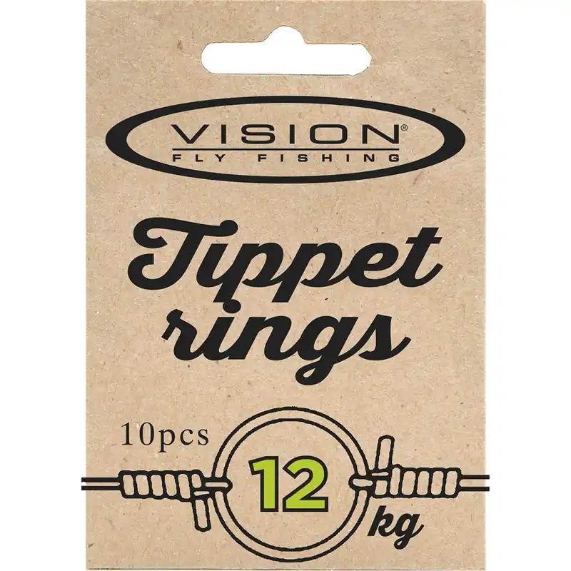 Vision Tippet Ringe Vorfachringe bzw. Pitzenbauerringe-