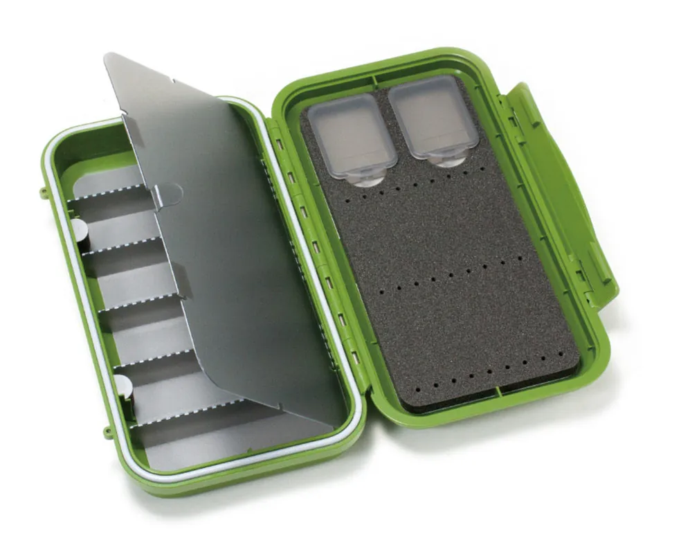 C&F Design CF-3406H wasserdichte Fliegenbox für Tubenfliegen olive-