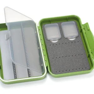 C&F Design CF-2403V wasserdichte Fliegenbox für Tubenfliegen olive-