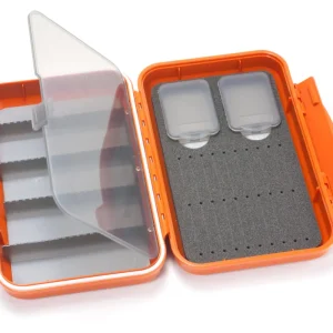 C&F Design CF-2405H wasserdichte Fliegenbox für Tubenfliegen burnt orange-