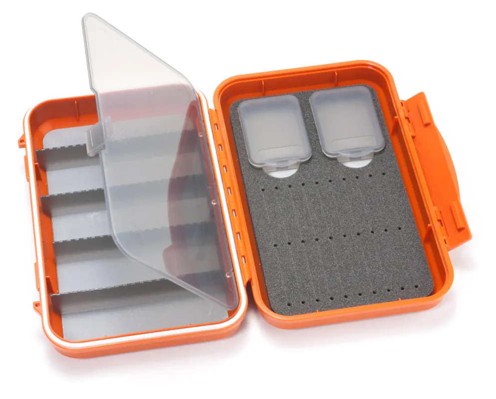 C&F Design CF-2405H wasserdichte Fliegenbox für Tubenfliegen burnt orange-