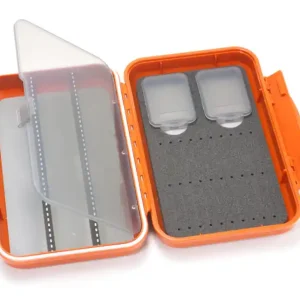 C&F Design CF-2403V wasserdichte Fliegenbox für Tubenfliegen burnt orange-