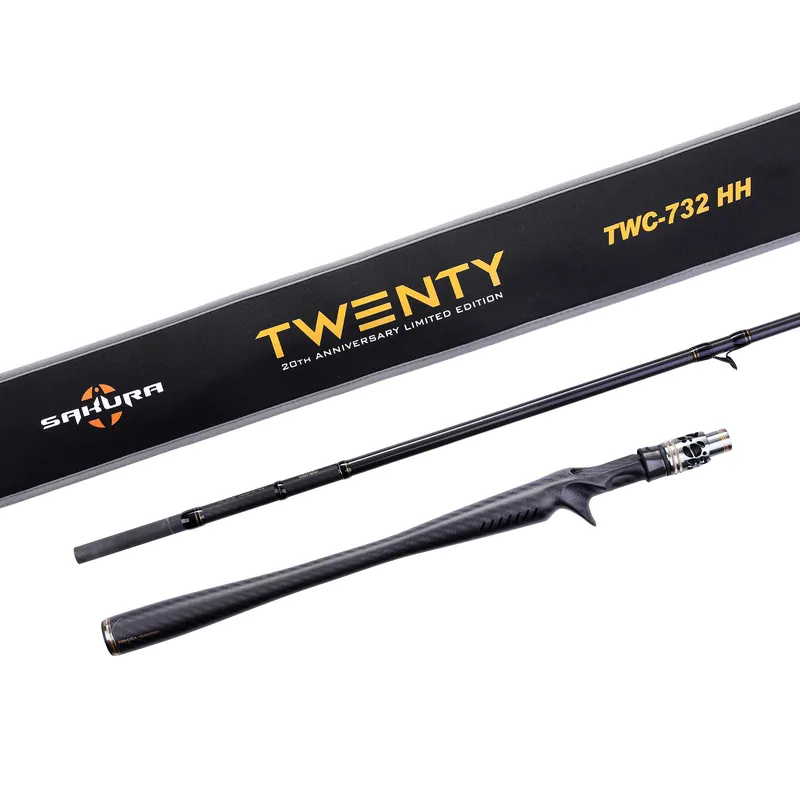 SAKURA TWENTY CASTING TWC 732 HH 7,3 ft (2,21 m) - 14-64 g Fuji Components 1pc-