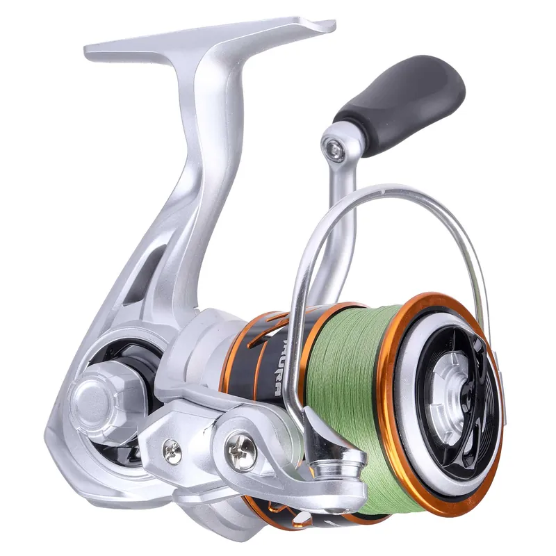 SAKURA SK-SR 2005 FD Stationärrolle mit 0,12 mm geflochtener Schnur-