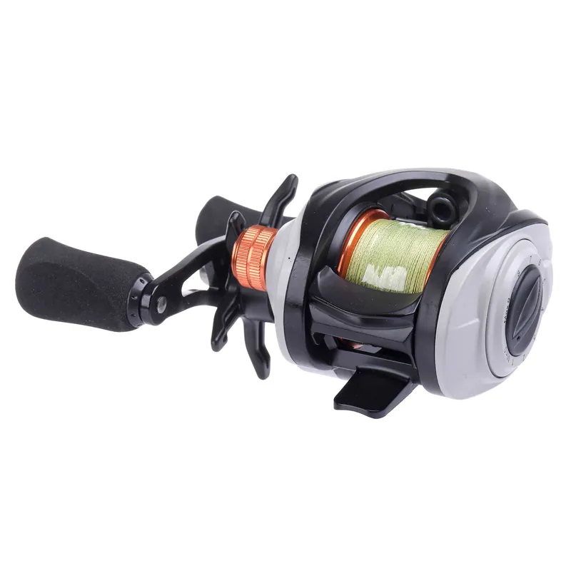 SAKURA SK-CR 201T 5+1 Baitcastrolle mit 0,20 mm geflochtener Schnur-