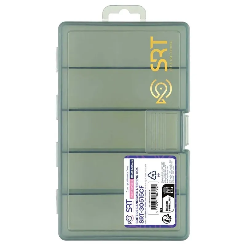 SAKURA BOX SRT-30515CF 5 Compartments grey-