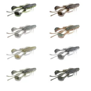 Nays CRD 35 Action Craw Softbait 8,9cm 6er Pack-