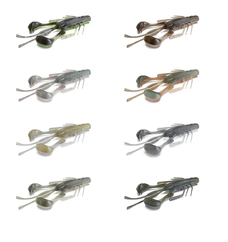Nays CRD 35 Action Craw Softbait 8,9cm 6er Pack-