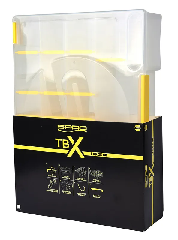 Spro TBX Large 80 Tackle Box 35 x 25 x 8 cm-