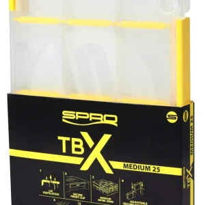Spro TBX25M Clear Box 25 x 17,5 x 2,5 cm-