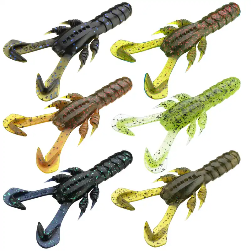 13 Fishing Ninja Craw Gummikrebs Creature Baits 7,6 cm-