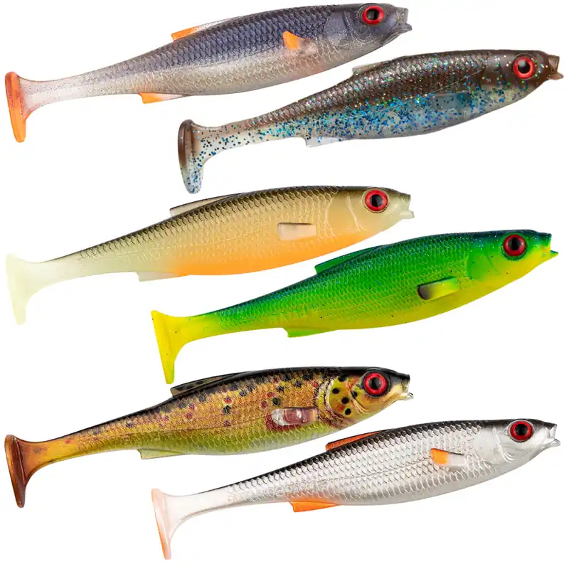 LMAB KØFI (KÖFI) Roach Shad 11 cm Gummifisch-