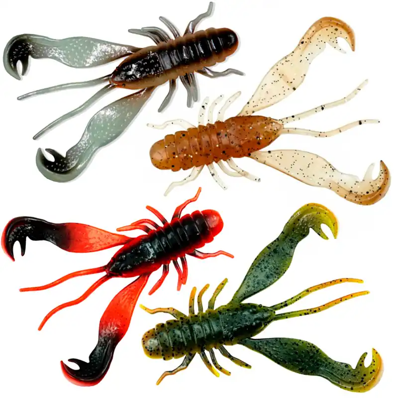 LMAB Finesse Filet Craw 4 cm Gummikrebs-