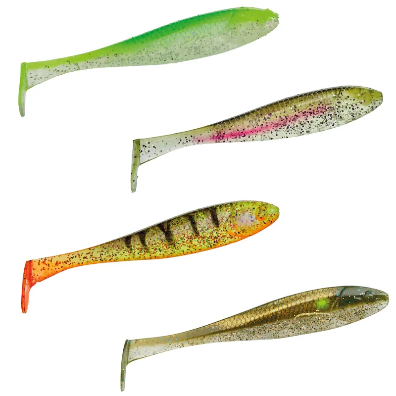 Illex Magic Slim Shad 5'' / 12,7 cm Softbait 5er Set-