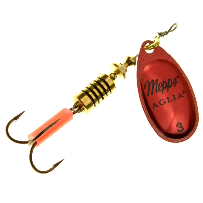 Mepps Aglia Platinium Spinner rot- 1