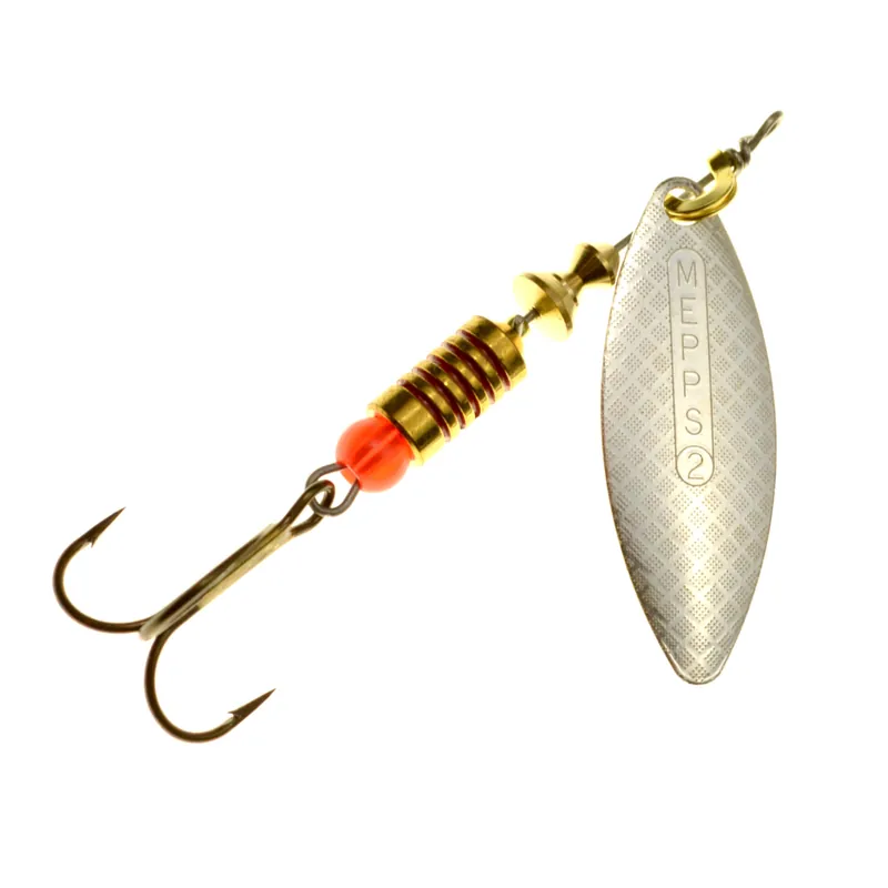 Mepps Aglia Longue Spinner silber- 00
