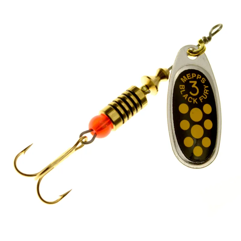 Mepps Black Fury Spinner silber/gelb- 0